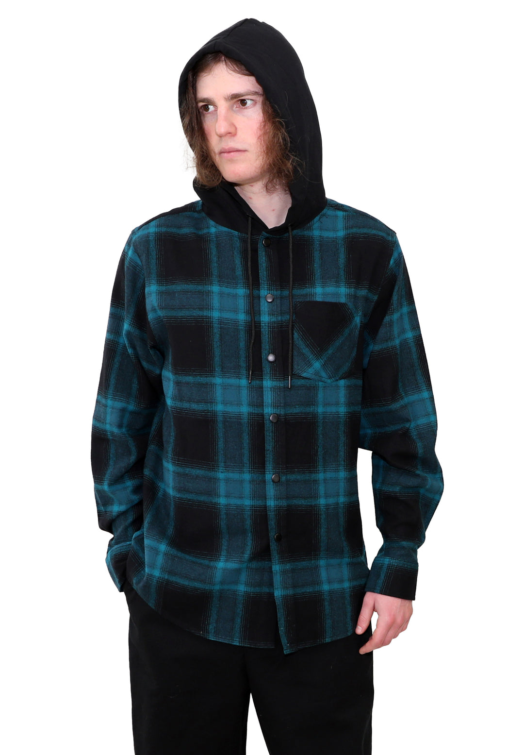 HARPE FLANNEL SHIRT HOODIE