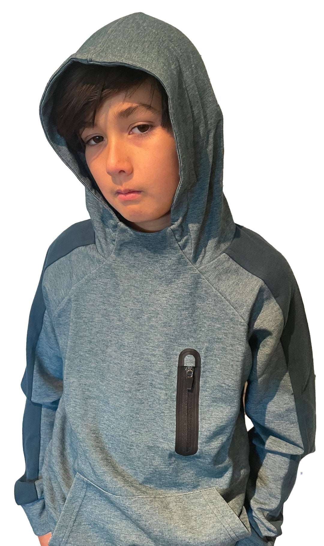 JAXON TECHIE FLEECE PULLOVER HOODIE - BOYS