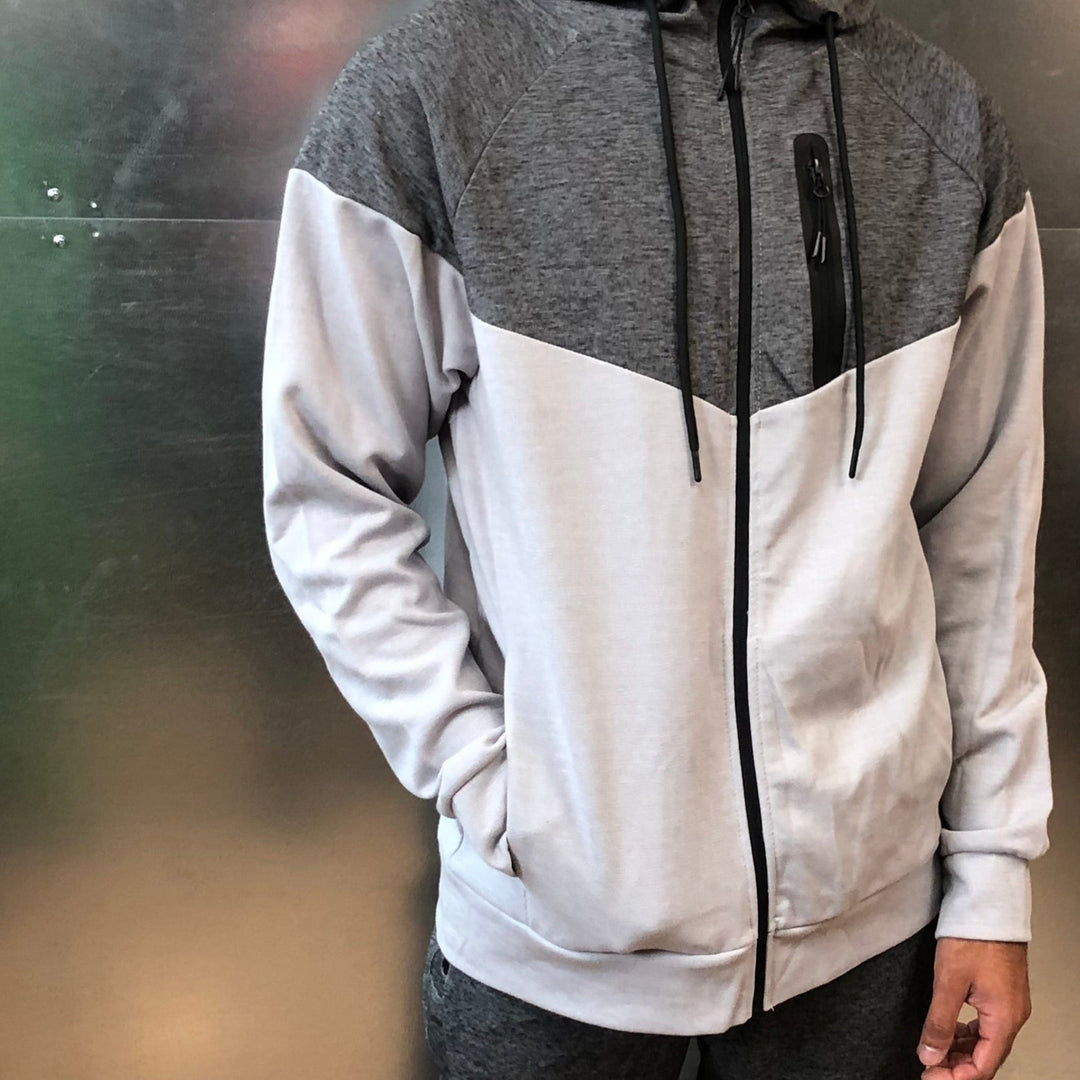 FOLD TECH FULL ZIP HOODIE - YOUNG MEN