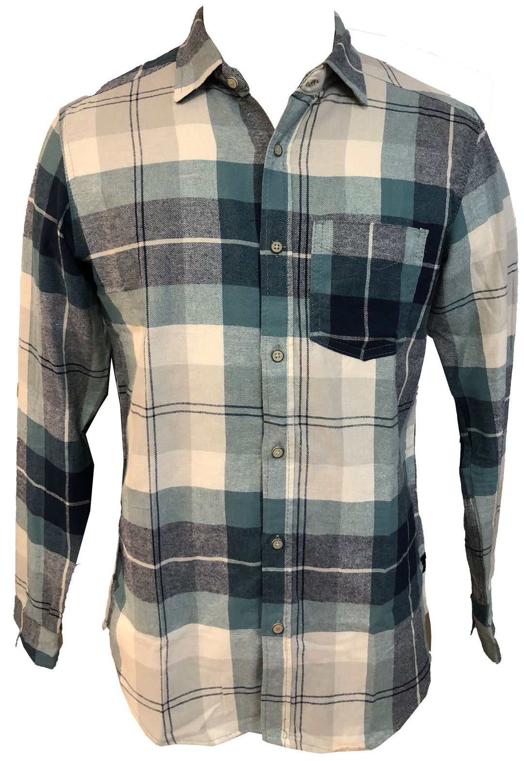 GARFIELD FLANNEL PLAID SHIRT- YOUNG MENS